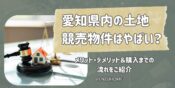 愛知県内の土地競売物件はやばい？